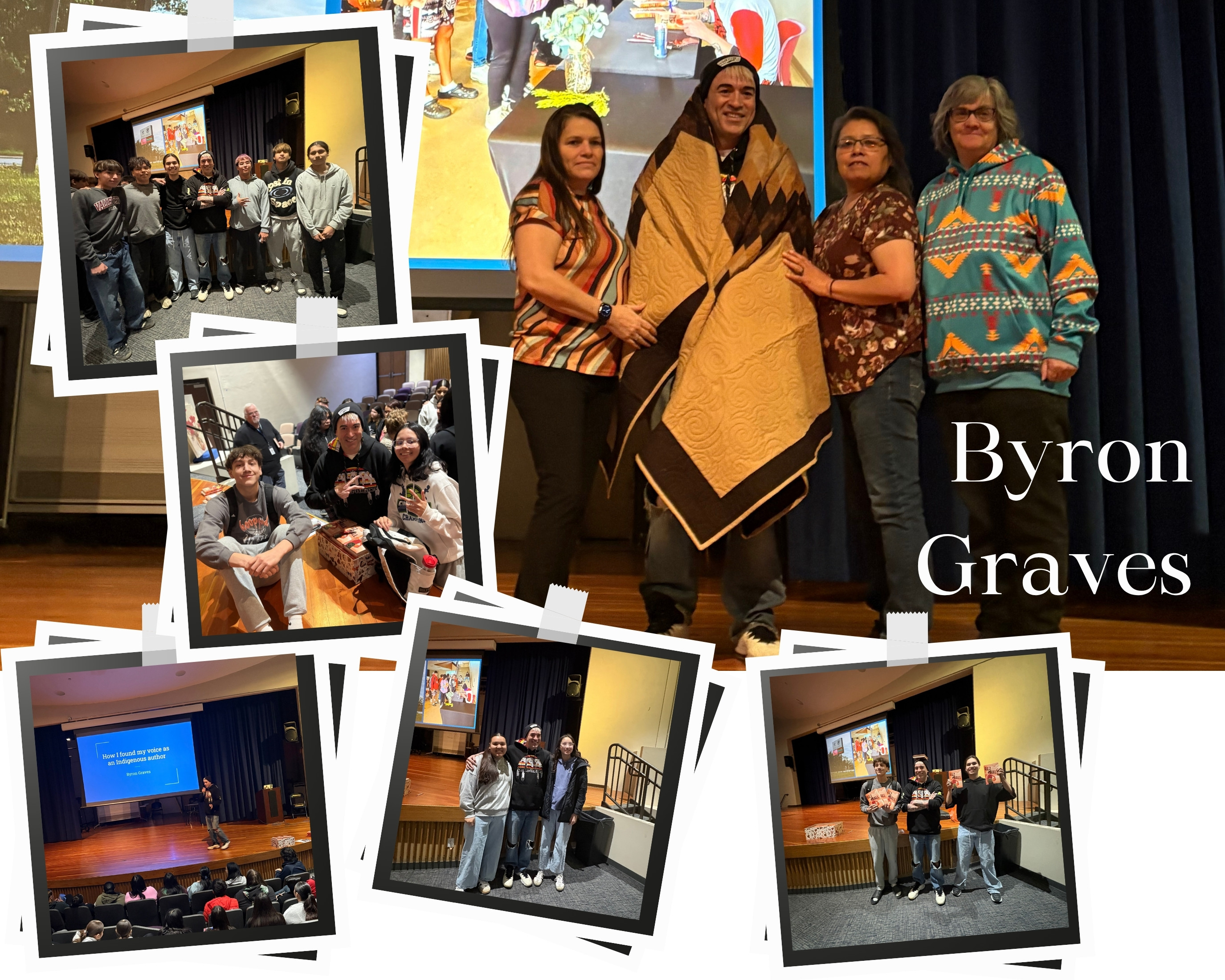 Byron Graves visits SRCHS